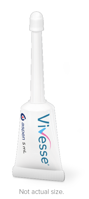 Vivesse Vaginal Cream Tube.